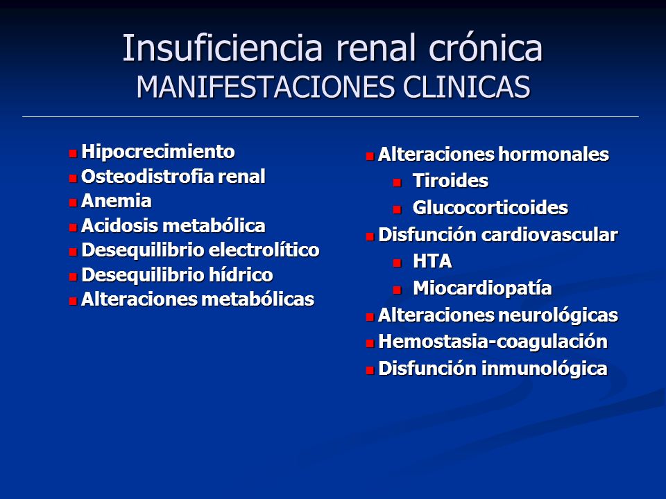 acidosis metabolica por defecto renal
